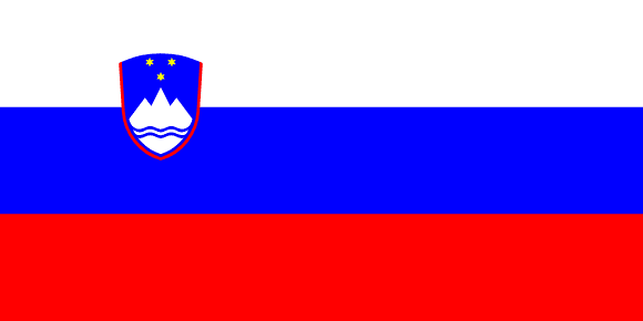 Sloveniens flagga