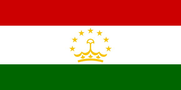 Tadzjikistans flagga