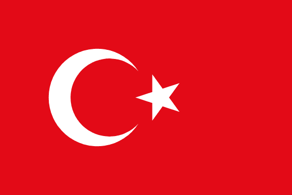 Turkiets flagga