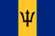 Barbados flagga