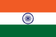 Indiens flagga