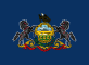 Pennsylvanias flagga