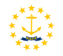 Rhode Islands flagga
