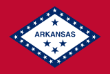 Arkansas flagga