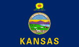 Kansas flagga