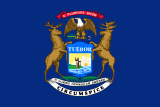 Michigans flagga
