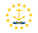 Rhode Islands flagga