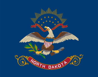 North Dakotas flagga