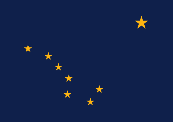 Alaskas flagga