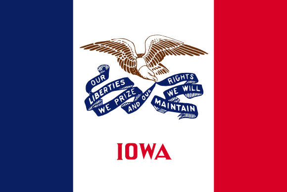 Iowas flagga