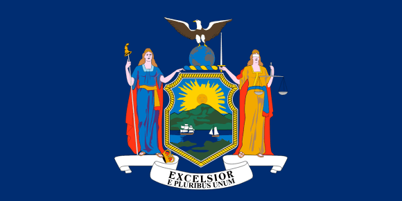 New Yorks flagga