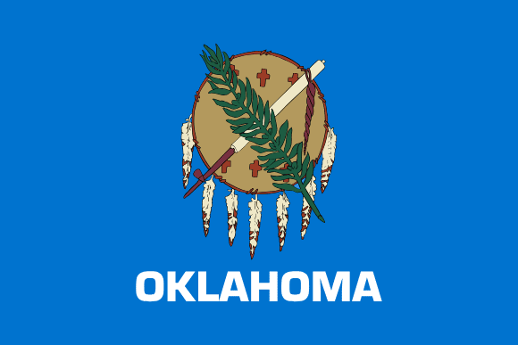 Oklahomas flagga