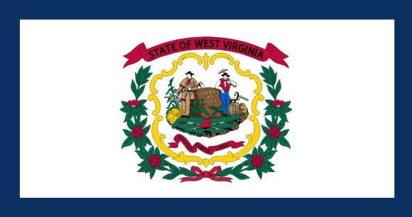 West Virginias flagga