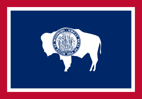 Wyomings flagga
