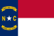 North Carolinas flagga