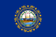 New Hampshires flagga